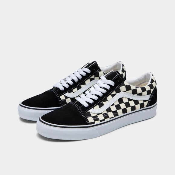 VANS Old Skool Primary Check Black White Checkerboard Men's Sz 10.5 VN0A38G1P0S - Picture 13 of 14